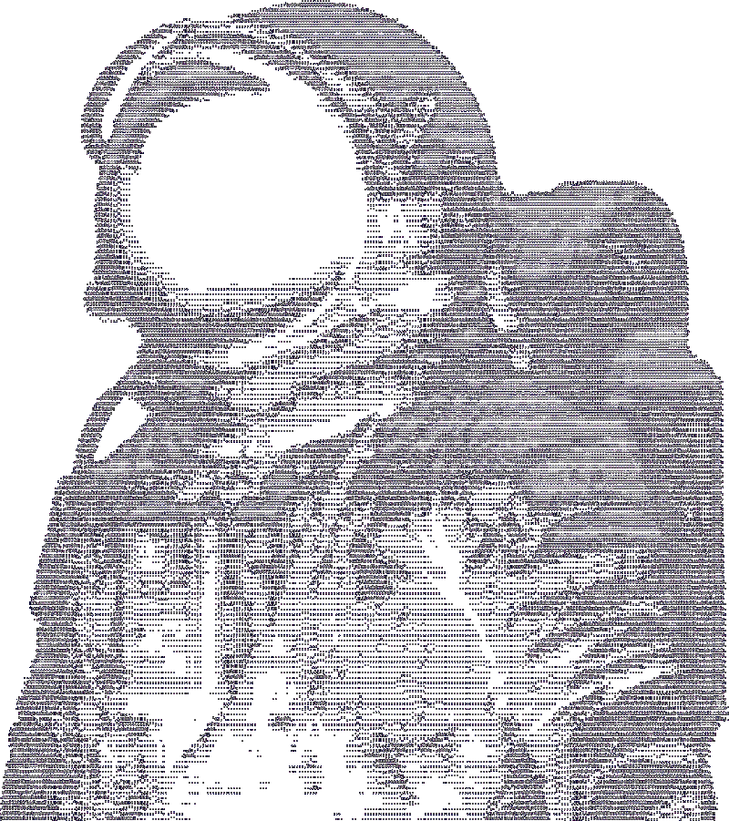 ascii astronaut